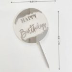 Happy Birthday Cake Topper