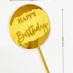 Happy Birthday Cake Topper