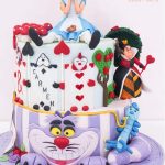 Alice in Wonderland Cake