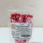 Pink & Red Mixed Fantasy Sprinkles, 100g