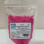 Mixed Jimmies Sprinkles - Pink 100g