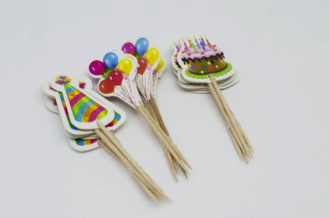 a0020.jpg Happy Birthday Cupcake Topper Picks - Image 1