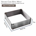 Adjustable Cake Ring Square