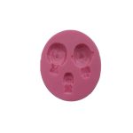 Baby Faces Design Silicone Mould