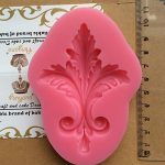 Damask Scroll Silicone Mould