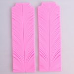Feather Textured Design Silicone Mould