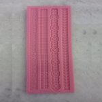 Flower Decor Border Silicone Mould