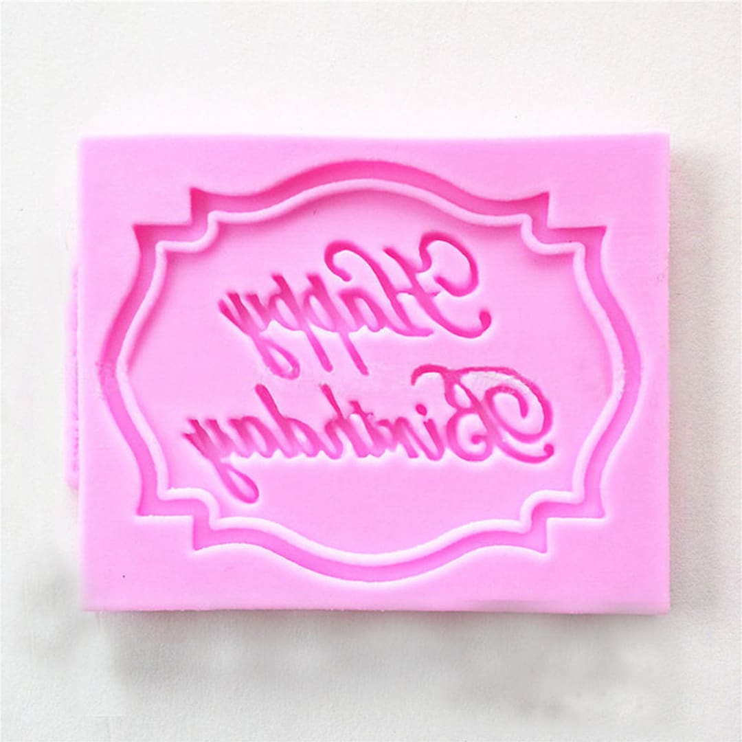 ak_happy_birthday.jpg Happy Birthday Silicone Mould - Image 1