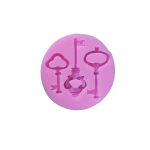 Key Set of 3 Silicone Mould