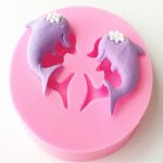 Pair of Dolphins Silicone Mould