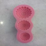 Pearl Brooch 3pcs Silicone Mould