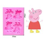 Peppa Pig Silicone Mould