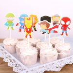 Super Heroes Cupcake Topper Picks