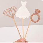 Bride To Be Cupcake Toppers, 12pcs