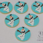 Olaf of Frozen Cookies