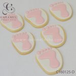 Baby Foot Print Cookies