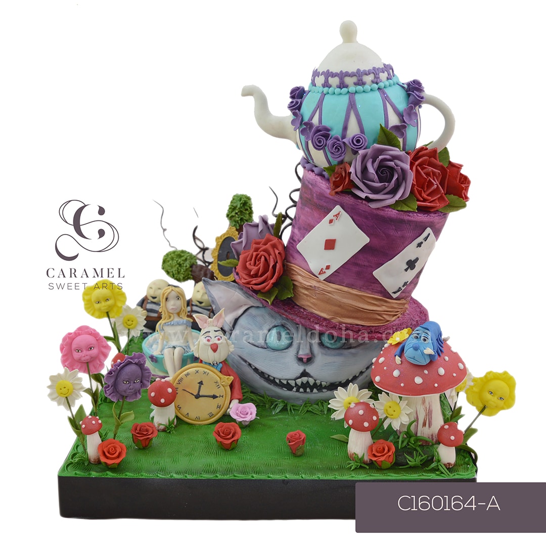 c160164-a.jpg Alice in Wonderland Cake - Image 1