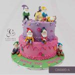 Snow White & Seven Dwarfs Cake