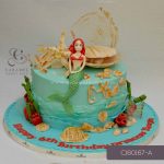 Little Mermaid Ariel Cake