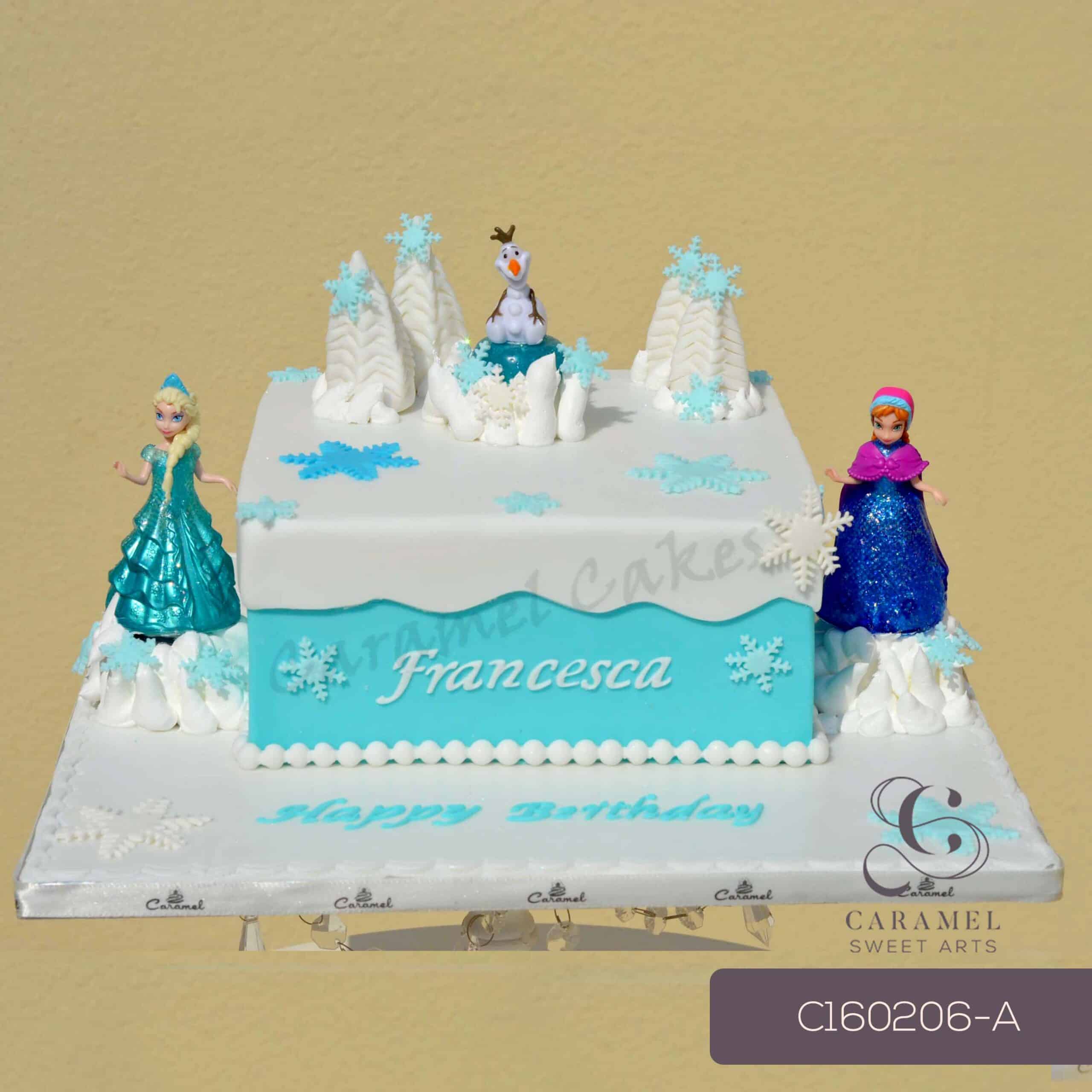 c160206-a-scaled-1.jpg Frozen Themed Cake - Image 1