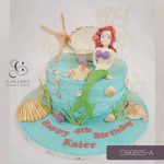 Little Mermaid Ariel Cake