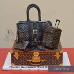 Louis Vuitton Themed Cake