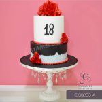 18th Birthday Themed Cake