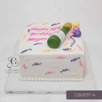 18th Birthday Themed Cake