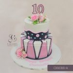 10th Birthday Themed Cake