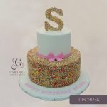 Sprinkle Themed Cake
