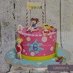Pool Themed Cake