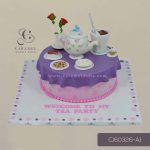 Tea Party Themed Cake