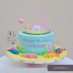 Girl Dinosaur Cake