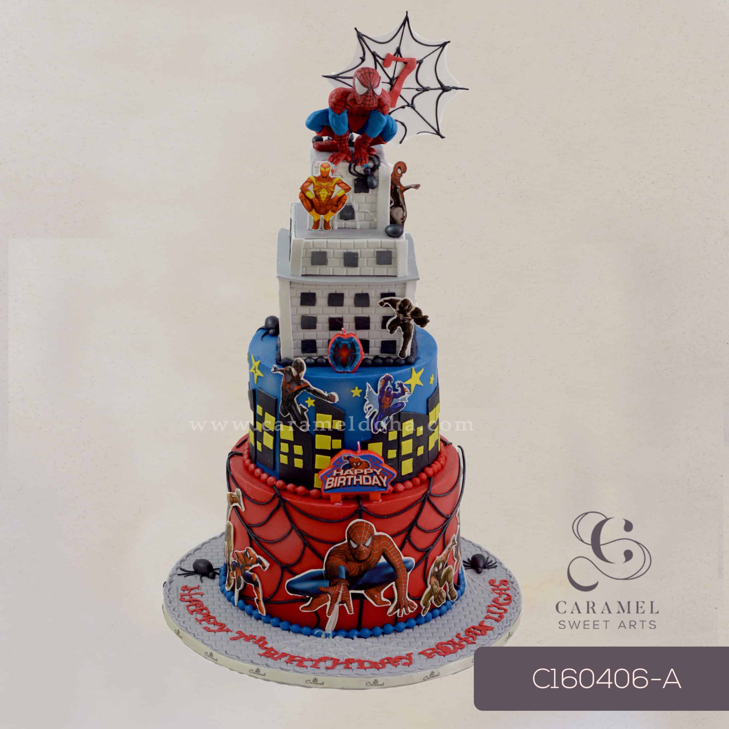 c160406-a-scaled-1.jpg Spiderman Cake - Image 1