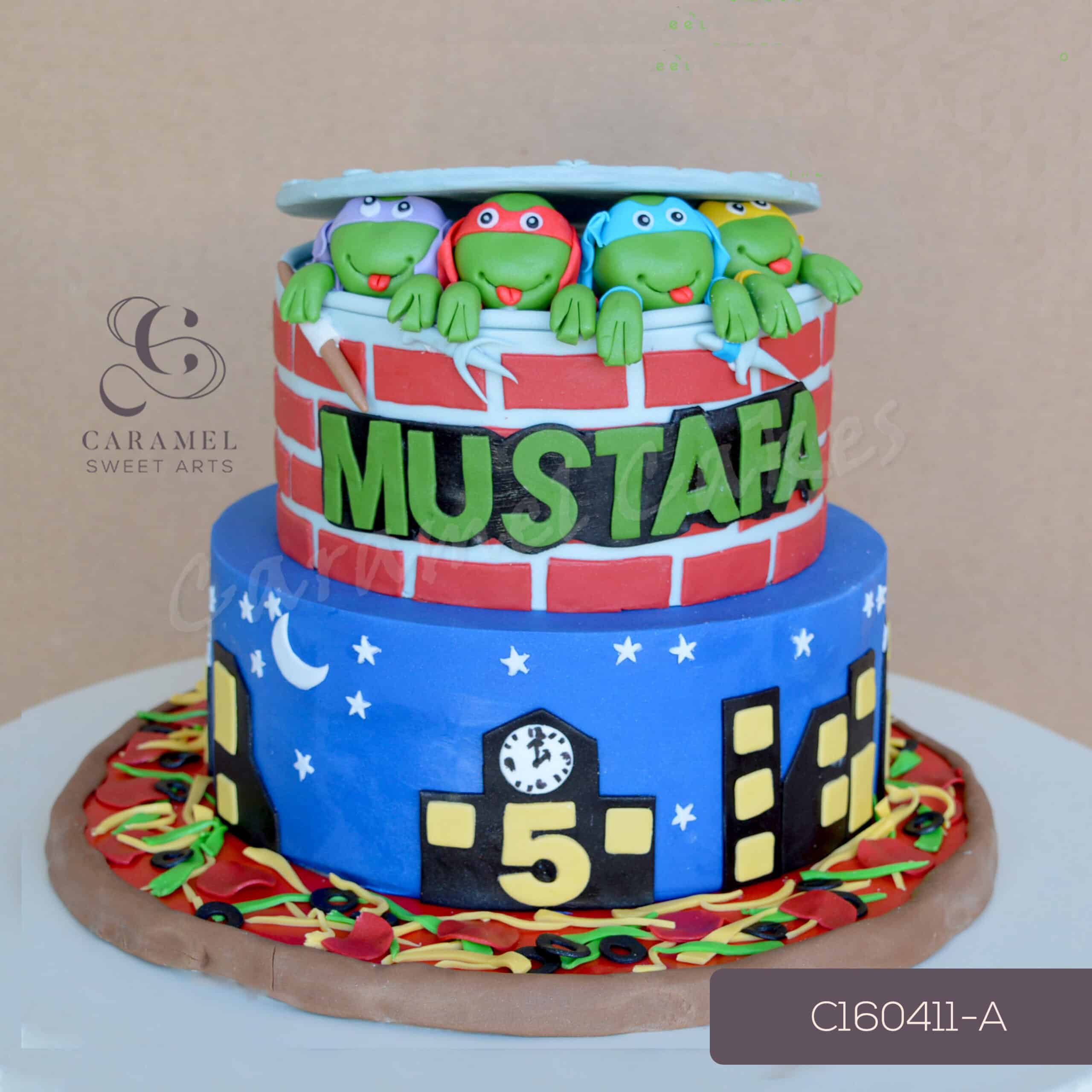 c160411-a-scaled-1.jpg Ninja Turtle Cake - Image 1