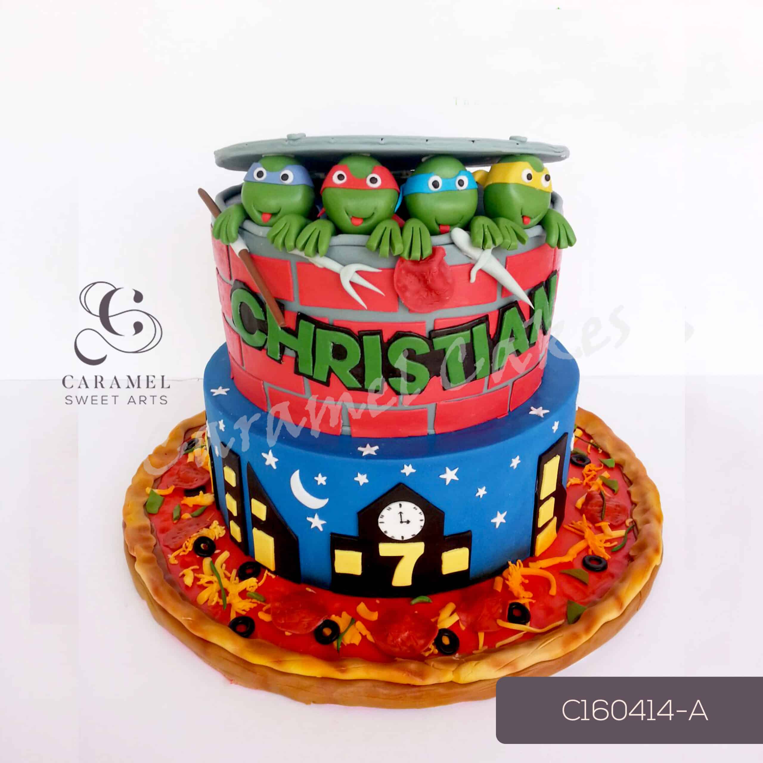 c160414-a-scaled-1.jpg Ninja Turtle Cake - Image 1