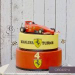 3D Ferrari Formula Car Cake