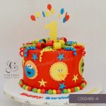 Sesame Street Cake