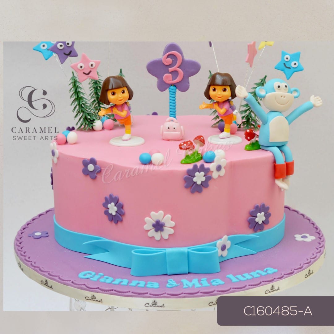 c160485-a.jpg Dora the Explorer Cake - Image 1
