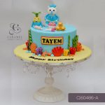 Octanuts Cartoon Cake