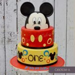 Mickey Mouse Themed Cake