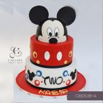 Mickey Mouse Themed Cake
