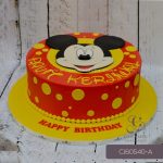 Mickey Mouse Themed Cake
