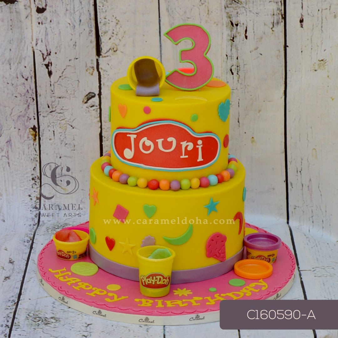c160590-a.jpg Play Doh Cake - Image 1