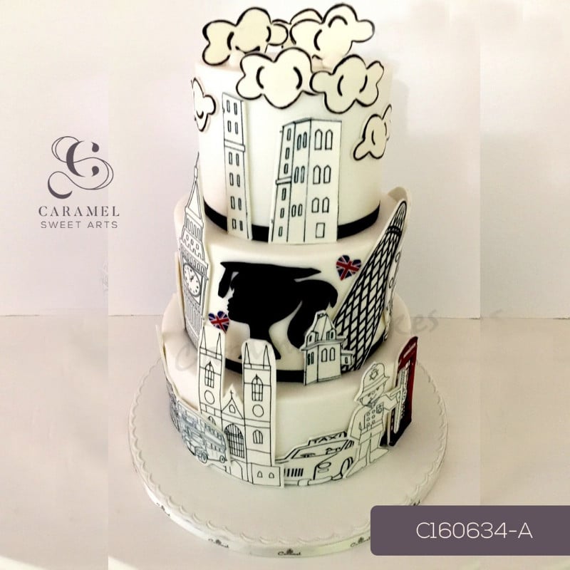 c160634-a.jpg Graduation Cake - Image 1