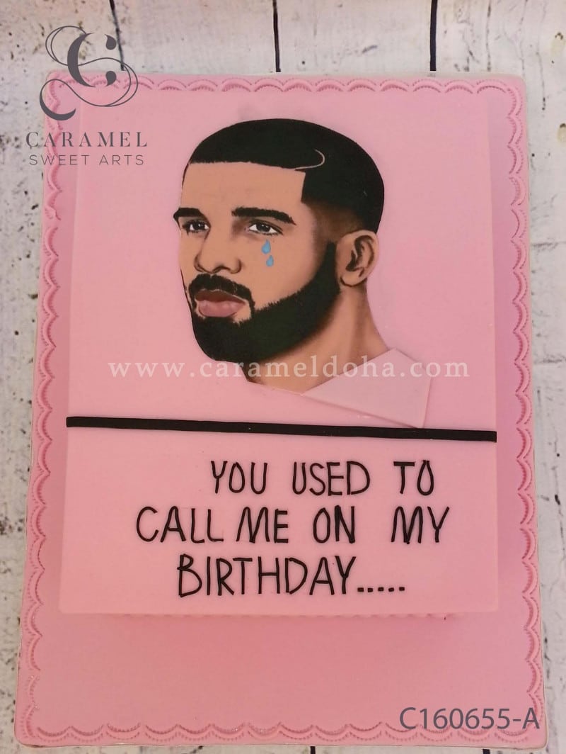 c160655-a.jpg Drake Themed Cake - Image 1
