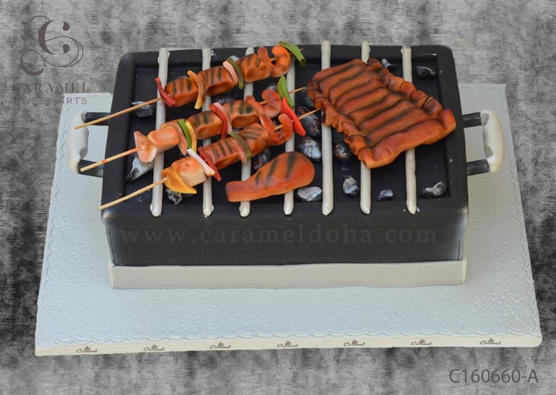 c160660-a.jpg Barbeque Cake - Image 1