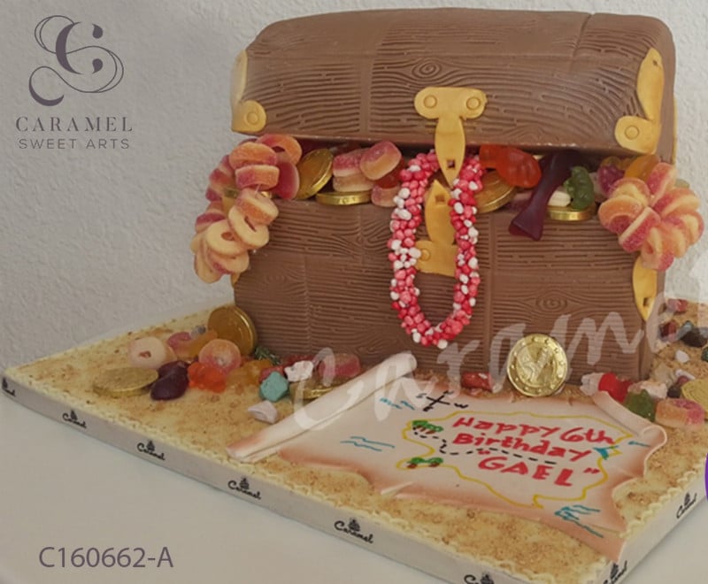 c160662-a.jpg Treasure Box Cake - Image 1