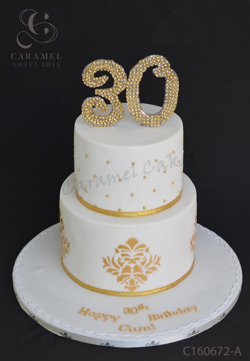 c160672-a.jpg 30th Birthday Cake - Image 1