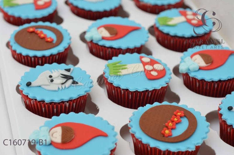 c160719-b1.jpg Little Red Riding Hood Cupcakes - Image 1
